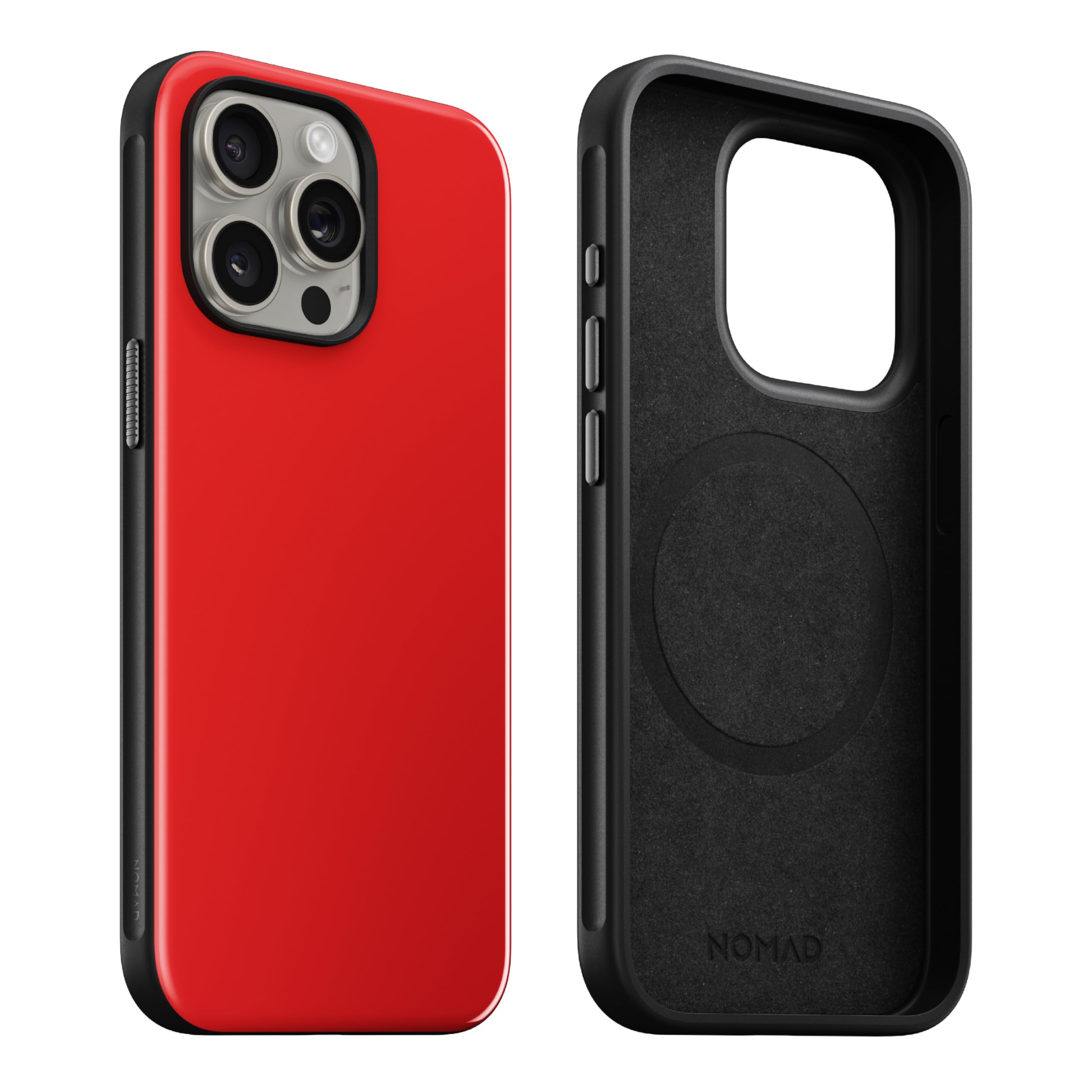 Amazon.com: NOMAD Phone 15 Pro Max Sport Case Night Watch Red